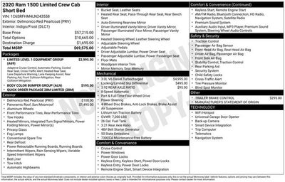 2020 RAM 1500 Limited