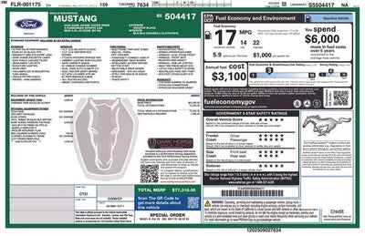 2025 Ford Mustang Dark Horse