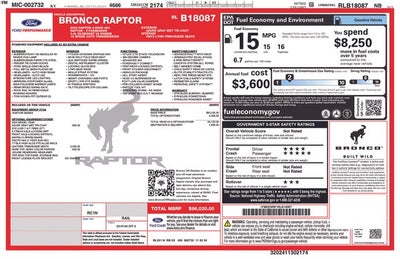 2024 Ford Bronco Raptor