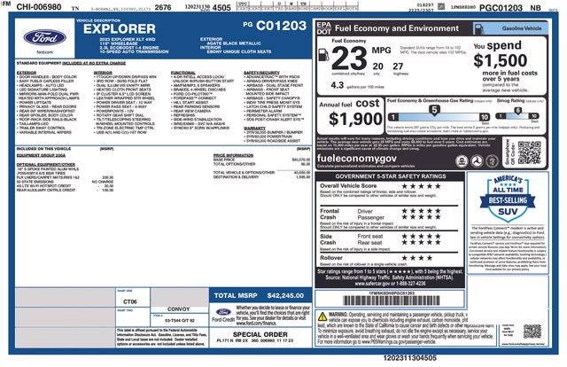 2023 Ford Explorer XLT
