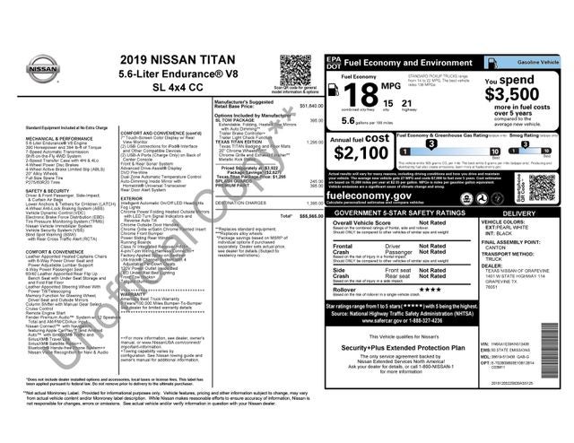 2019 Nissan Titan SL