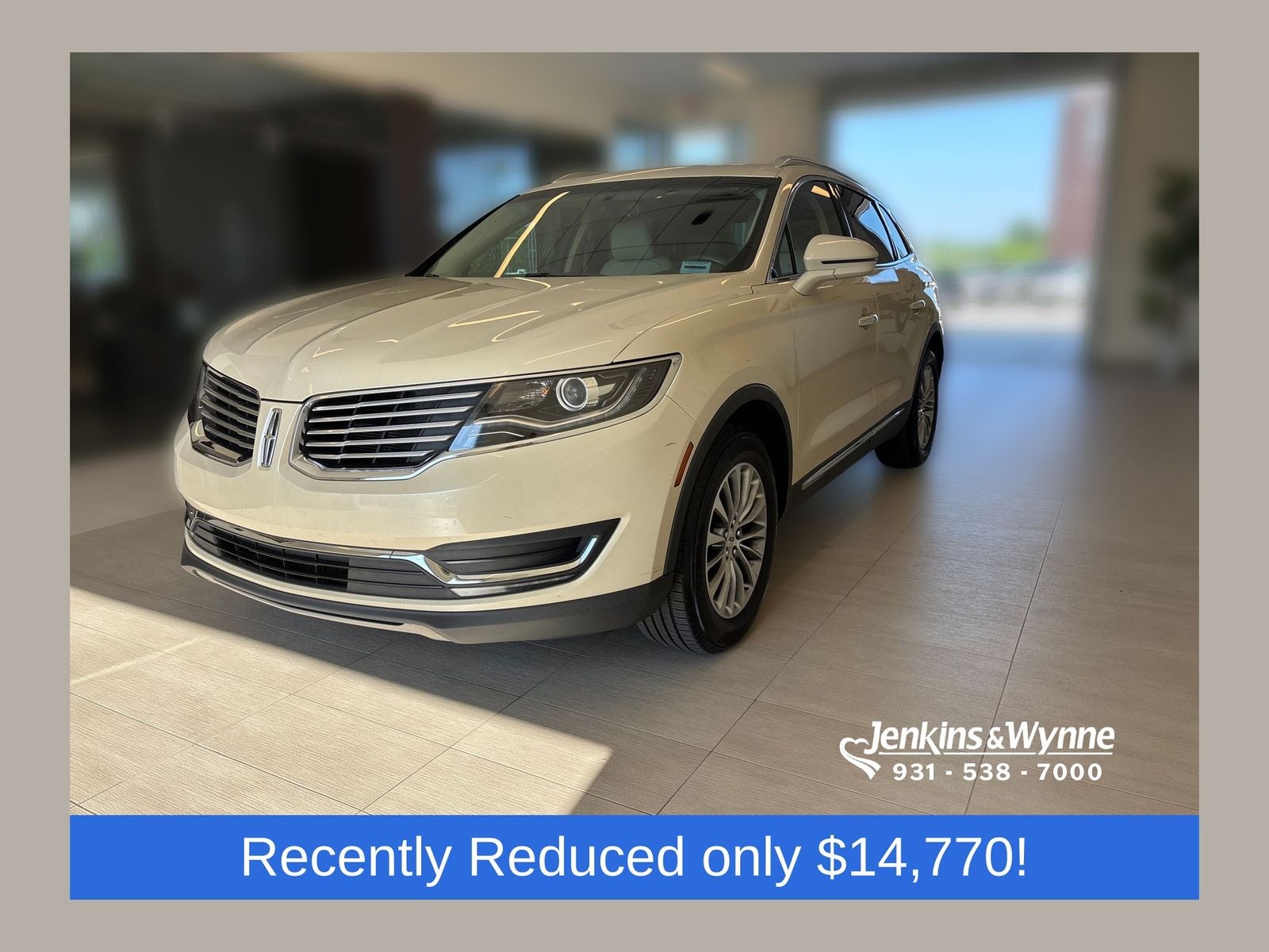 2016 Lincoln MKX Select