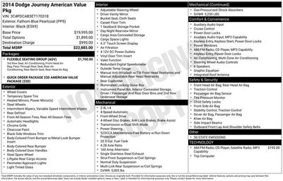 2014 Dodge Journey AVP