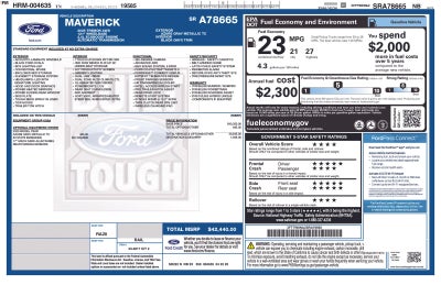 2025 Ford Maverick Tremor