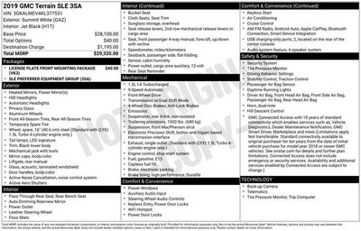 2019 GMC Terrain SLE