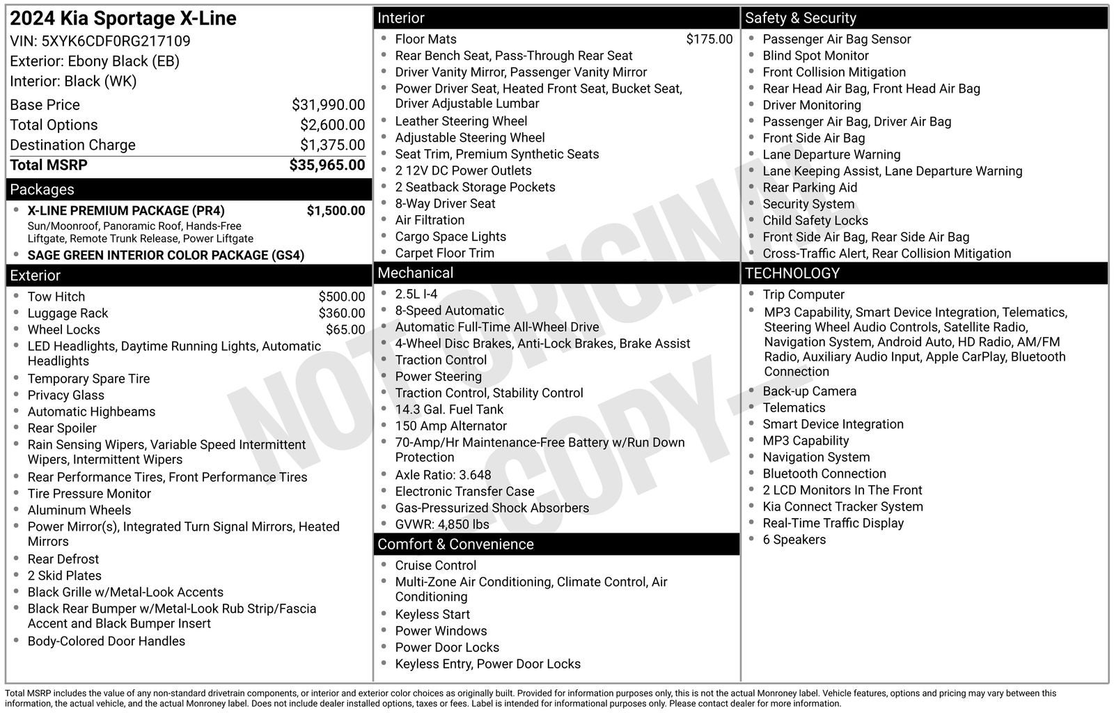 2024 Kia Sportage X-Line