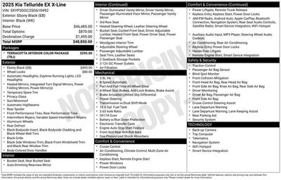 2025 Kia Telluride EX X-Line