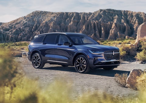 A 2024 Lincoln Nautilus® SUV is parked in a desert national park. | Jenkins & Wynne Lincoln in Clarksville TN
