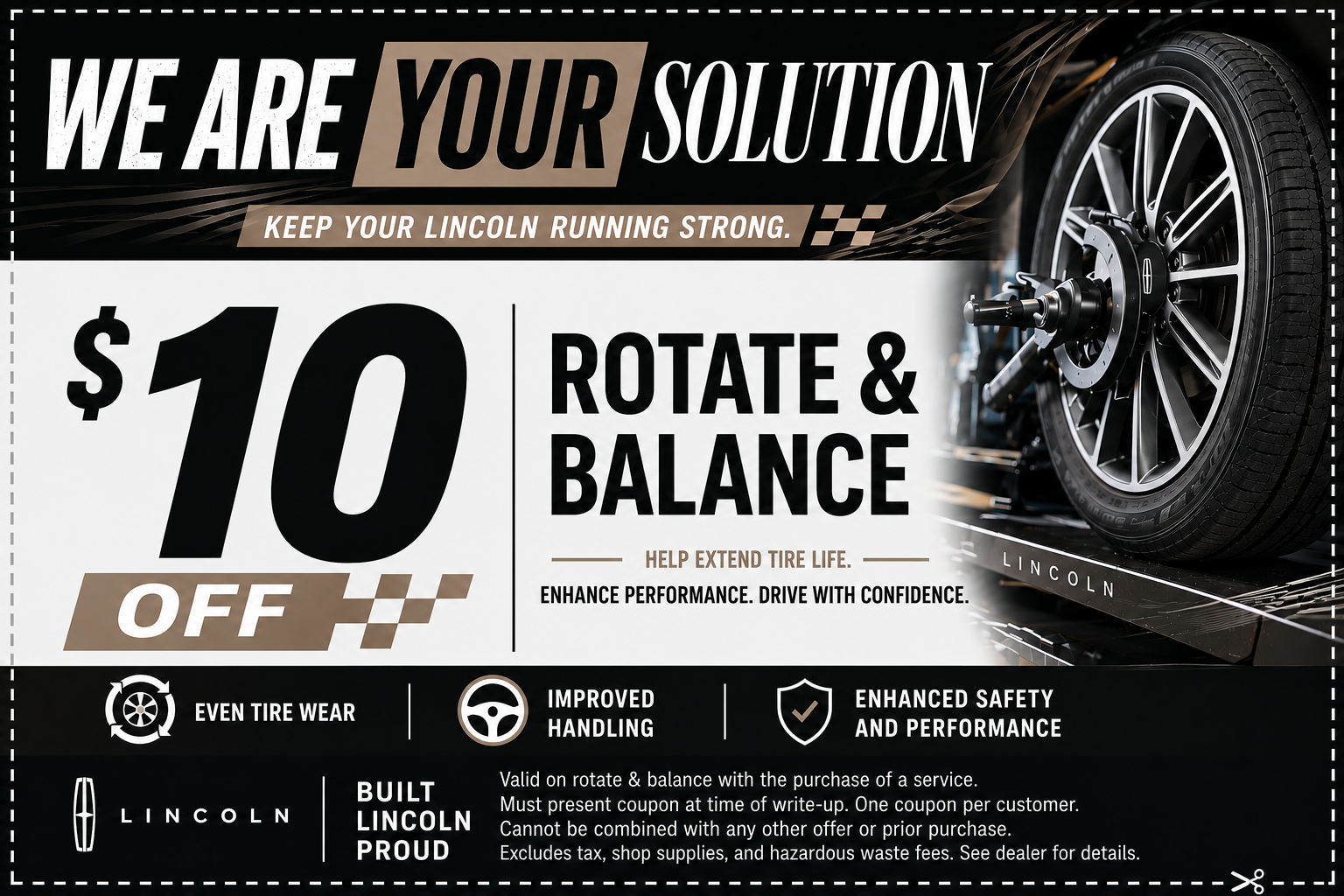$10 OFF ROTATE AND BALANCE