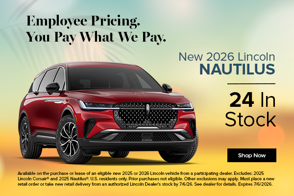 New 2026 Lincoln Nautilus 