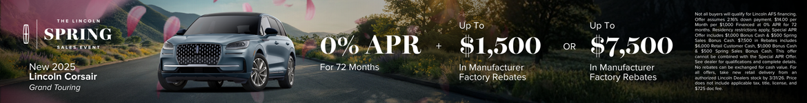 New 2025 Lincoln Corsair Grand Touring