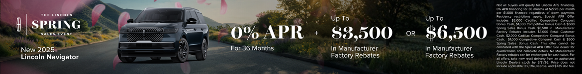 New 2025 Lincoln Navigator