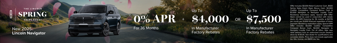 New 2025 Lincoln Navigator