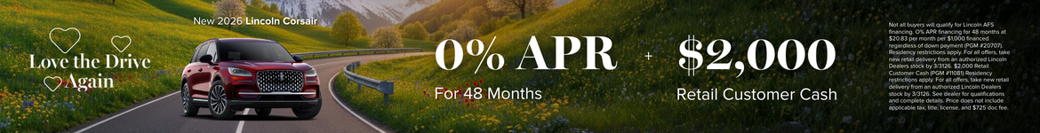 New 2026 Lincoln Corsair