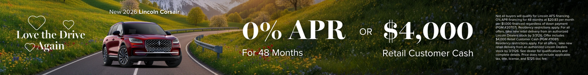 New 2026 Lincoln Corsair 