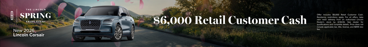 New 2026 Lincoln Corsair 