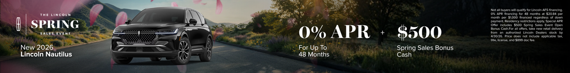 New 2026 Lincoln Nautilus 