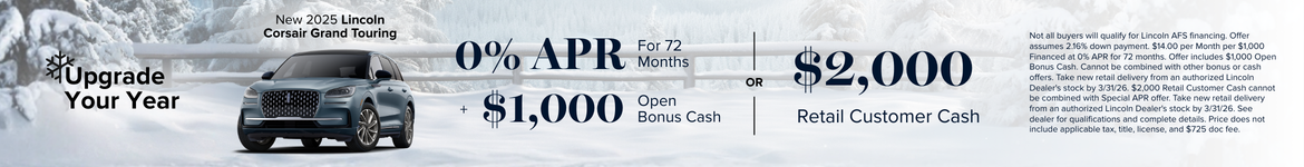 New 2025 Lincoln Corsair Grand Touring