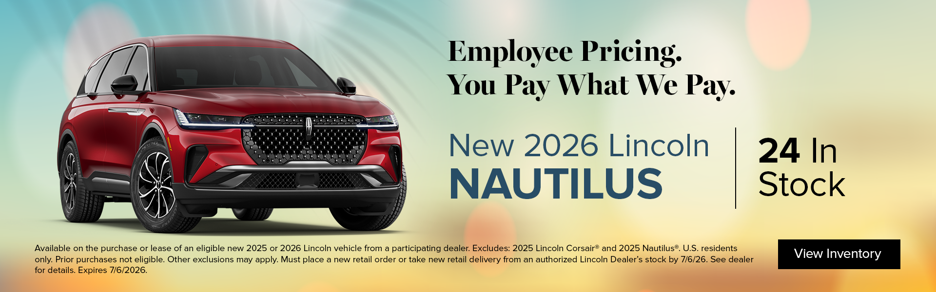 New 2026 Lincoln Nautilus 