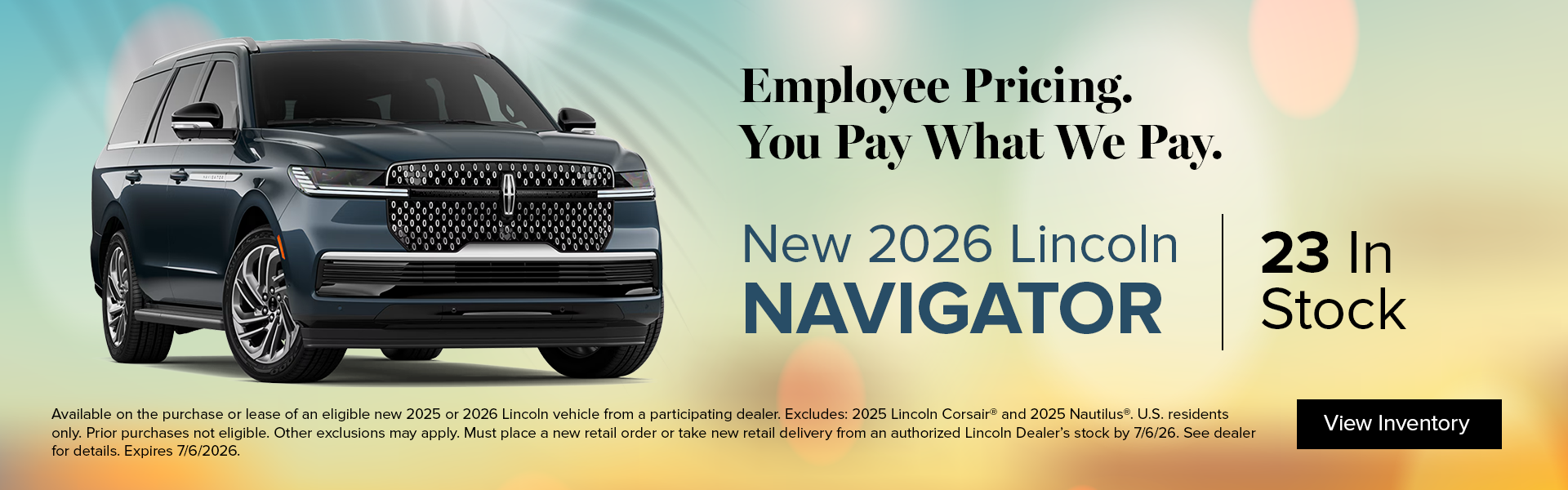 New 2026 Lincoln Navigator 