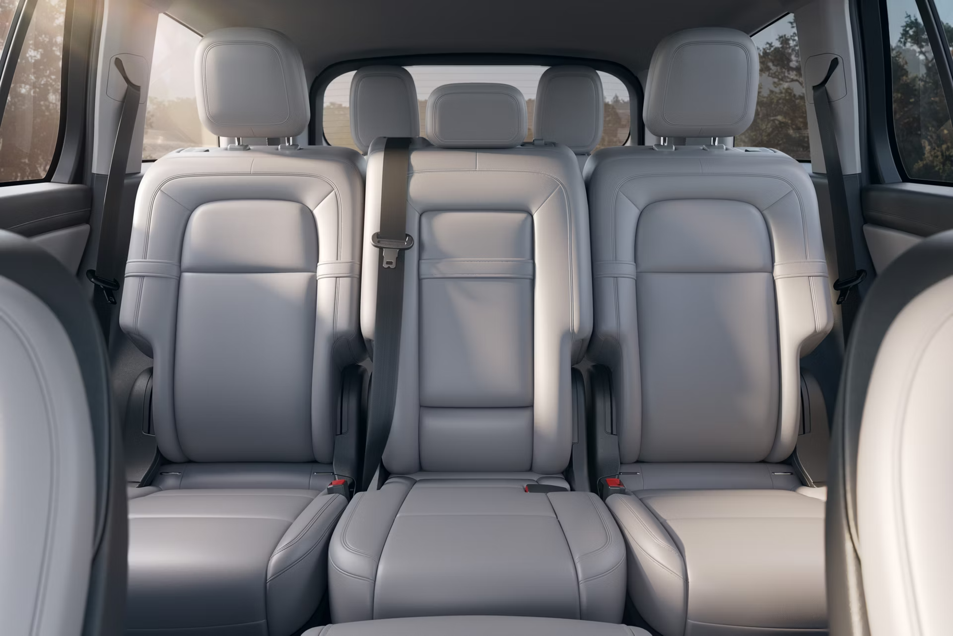 2026 Lincoln Aviator rear passenger seating