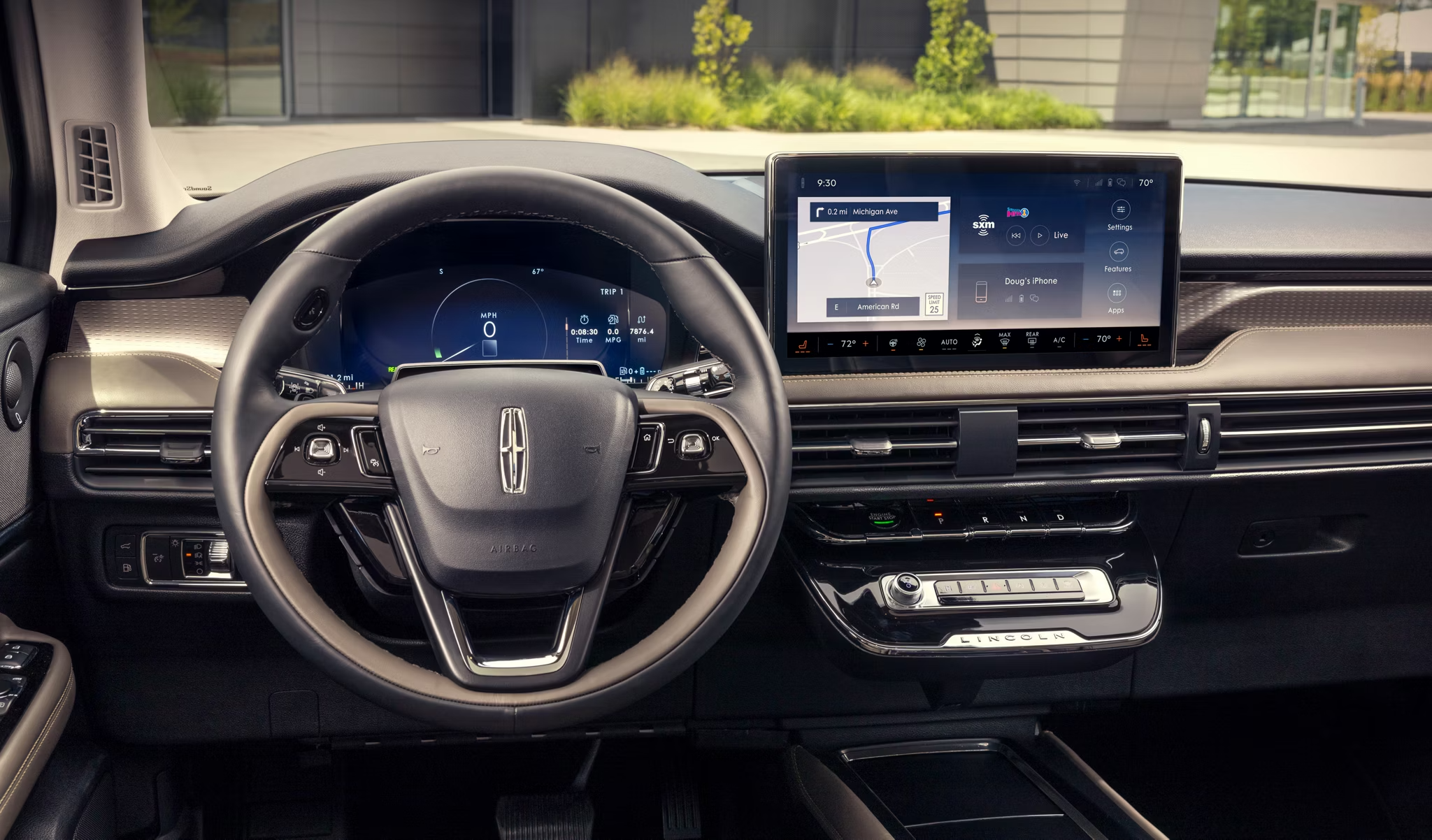 2026 Lincoln Corsair full dashboard interior
