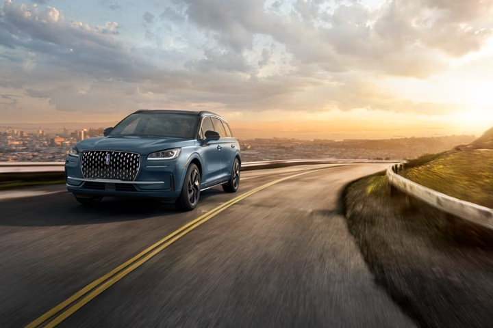 2026 Lincoln Corsair on a scenic road